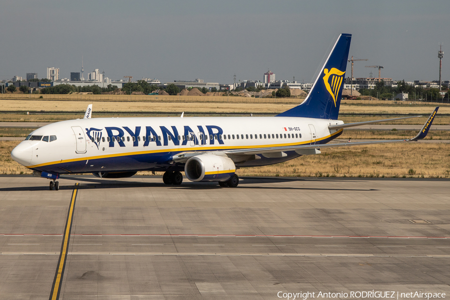 Malta Air (Ryanair) Boeing 737-8AS (9H-QCG) | Photo 516116