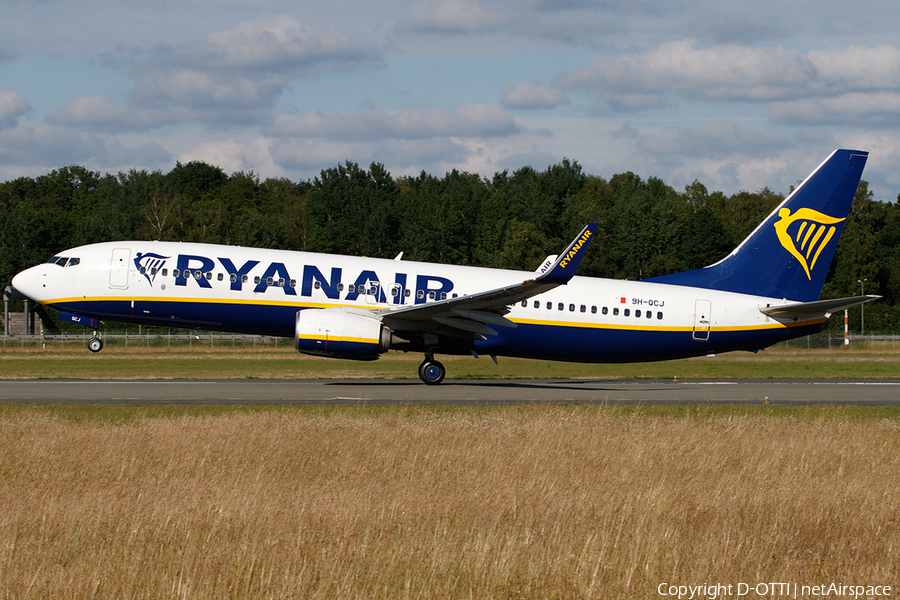 Malta Air (Ryanair) Boeing 737-8AS (9H-QCJ) | Photo 456114