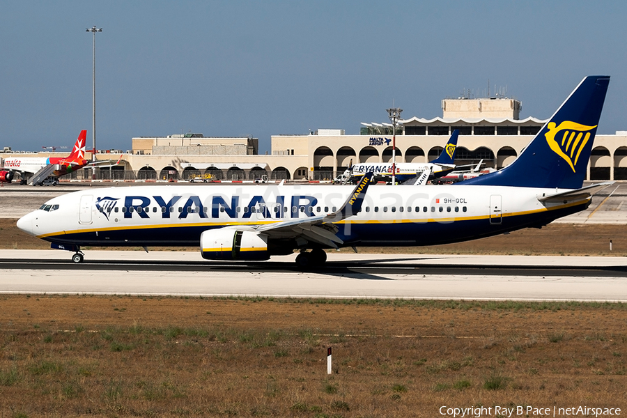 Malta Air (Ryanair) Boeing 737-8AS (9H-QCL) | Photo 394930