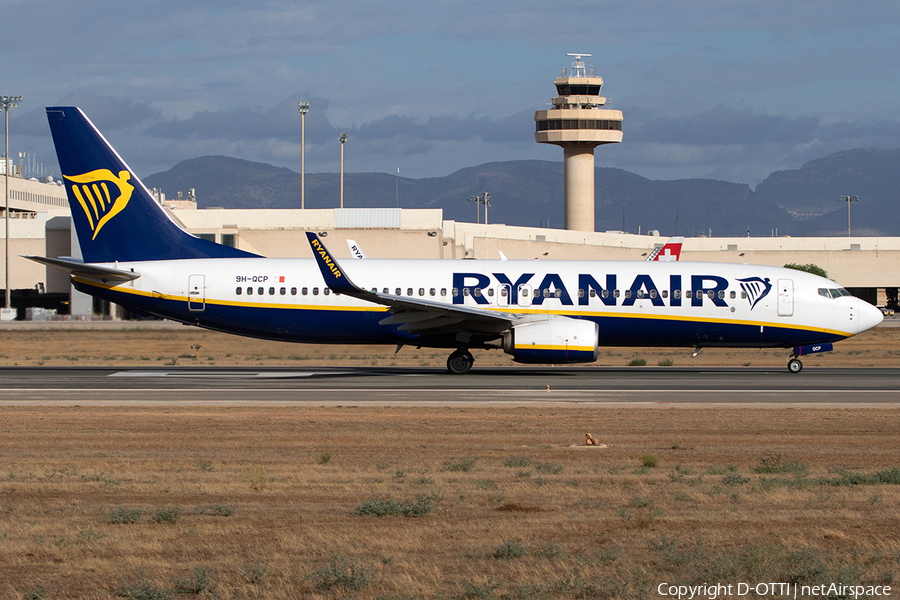 Malta Air (Ryanair) Boeing 737-8AS (9H-QCP) | Photo 530643