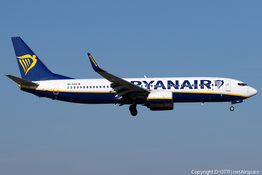 Malta Air (Ryanair) Boeing 737-8AS (9H-QCQ) | Photo 481558