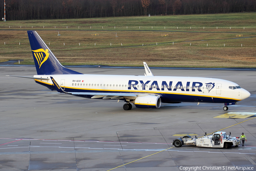 Malta Air (Ryanair) Boeing 737-8AS (9H-QCR) | Photo 416287