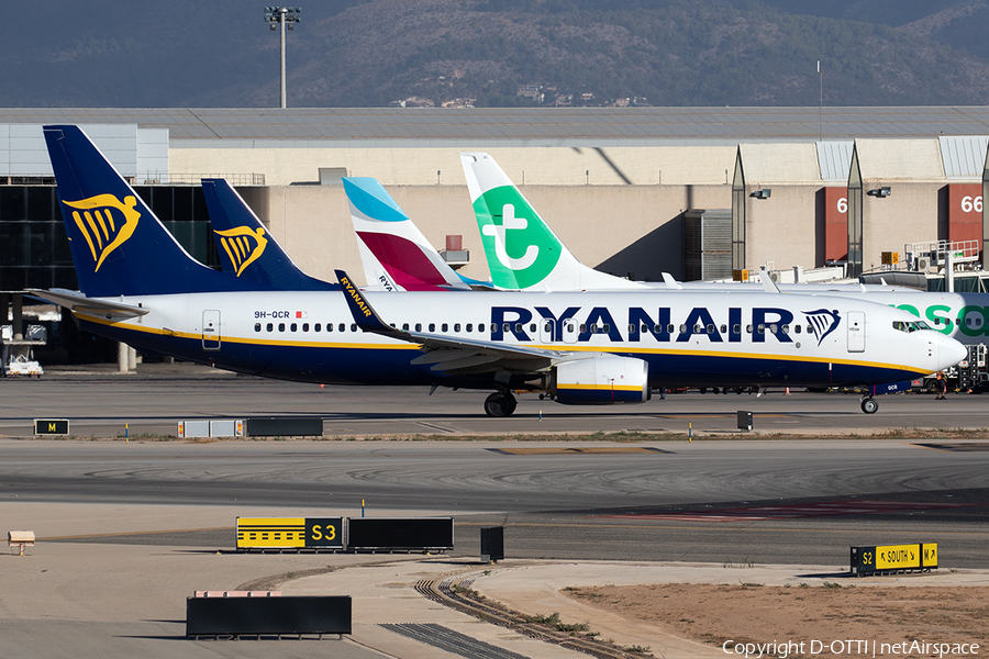 Malta Air (Ryanair) Boeing 737-8AS (9H-QCR) | Photo 532377