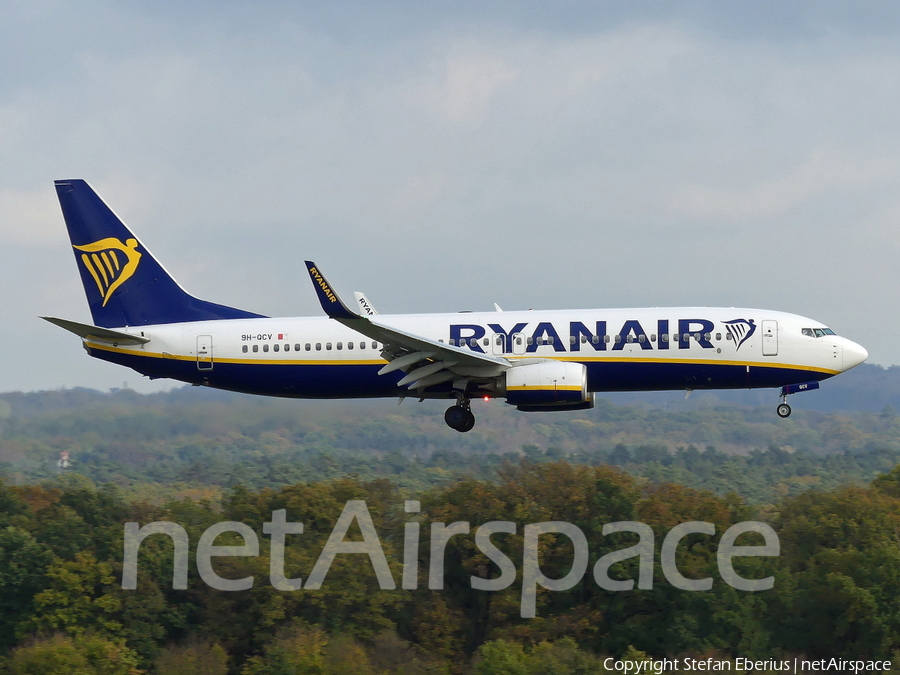 Malta Air (Ryanair) Boeing 737-8AS (9H-QCV) | Photo 535383