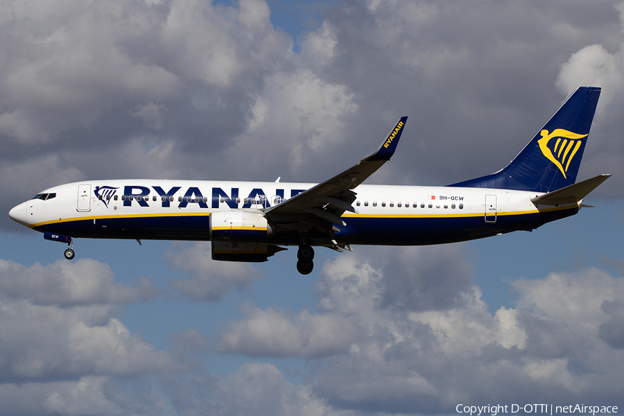 Malta Air (Ryanair) Boeing 737-8AS (9H-QCW) | Photo 534597