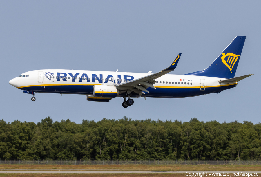 Malta Air (Ryanair) Boeing 737-8AS (9H-QCY) | Photo 459005