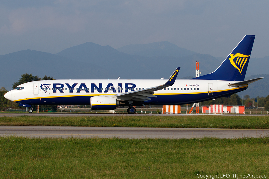 Malta Air (Ryanair) Boeing 737-8AS (9H-QDB) | Photo 480100