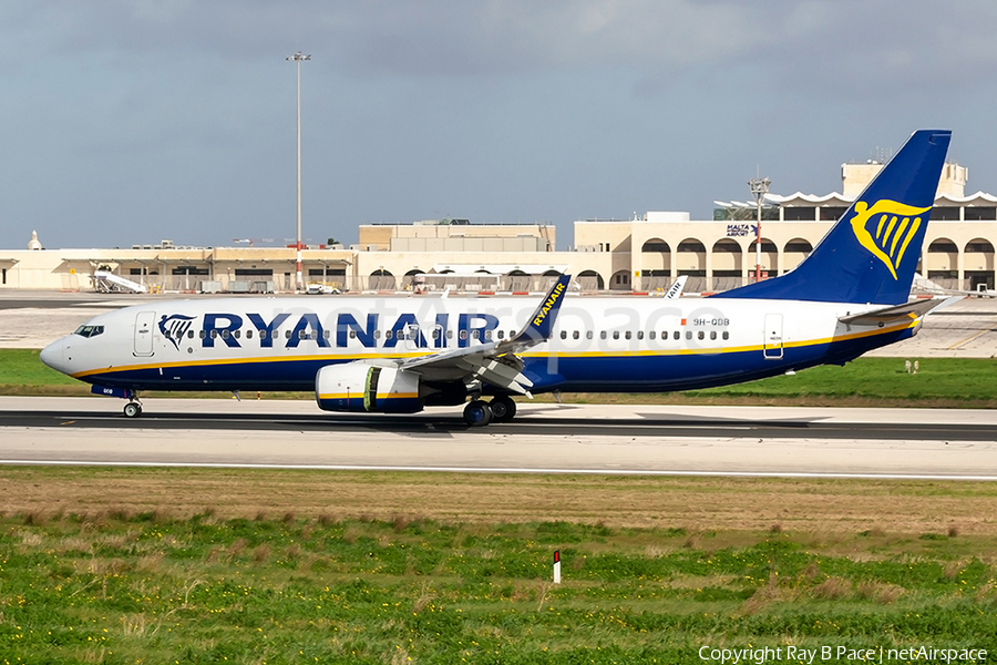 Malta Air (Ryanair) Boeing 737-8AS (9H-QDB) | Photo 486607