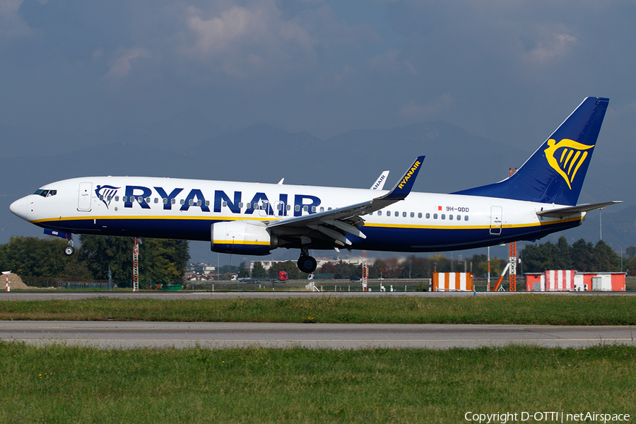 Malta Air (Ryanair) Boeing 737-8AS (9H-QDD) | Photo 480077
