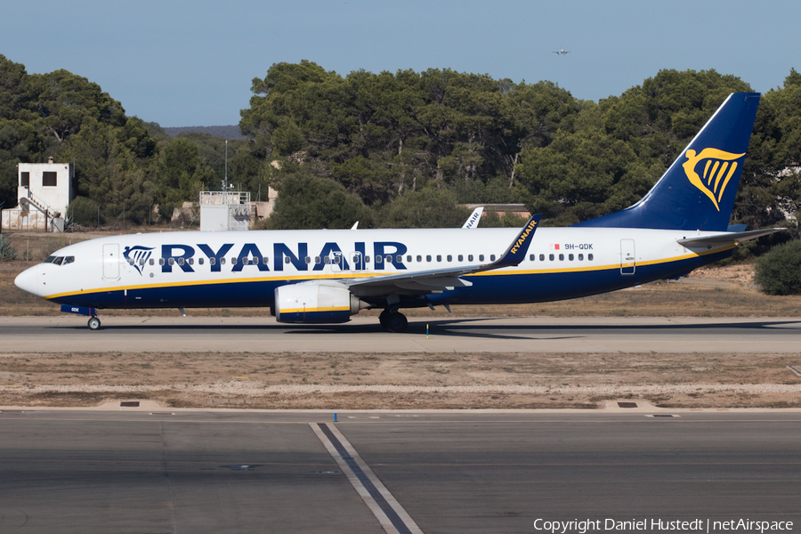 Malta Air (Ryanair) Boeing 737-8AS (9H-QDK) | Photo 535434