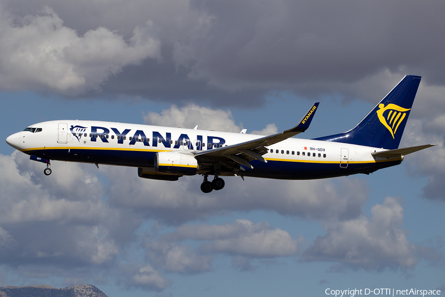 Malta Air (Ryanair) Boeing 737-8AS (9H-QDV) | Photo 534598