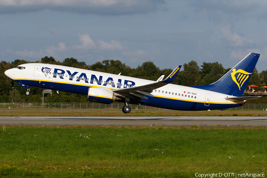 Malta Air (Ryanair) Boeing 737-8AS (9H-QDZ) | Photo 470414