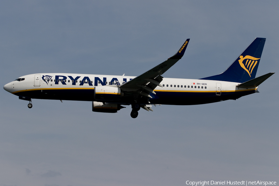 Malta Air (Ryanair) Boeing 737-8AS (9H-QEB) | Photo 410021