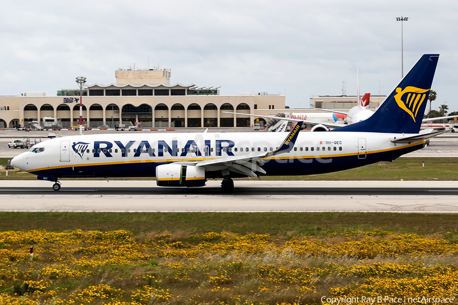 Malta Air (Ryanair) Boeing 737-8AS (9H-QEC) | Photo 381808