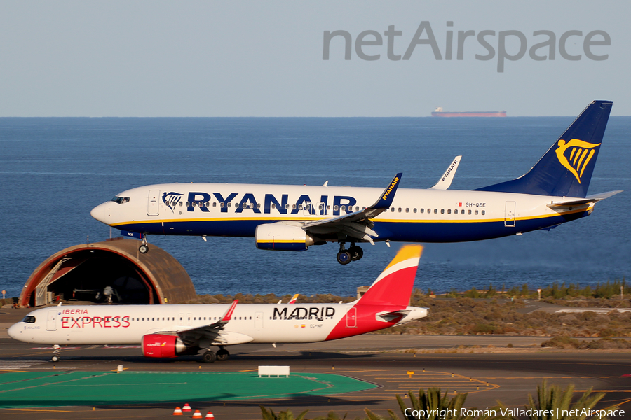 Malta Air (Ryanair) Boeing 737-8AS (9H-QEE) | Photo 515095