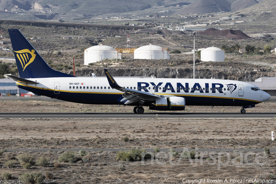 Malta Air (Ryanair) Boeing 737-8AS (9H-QEF) | Photo 609931