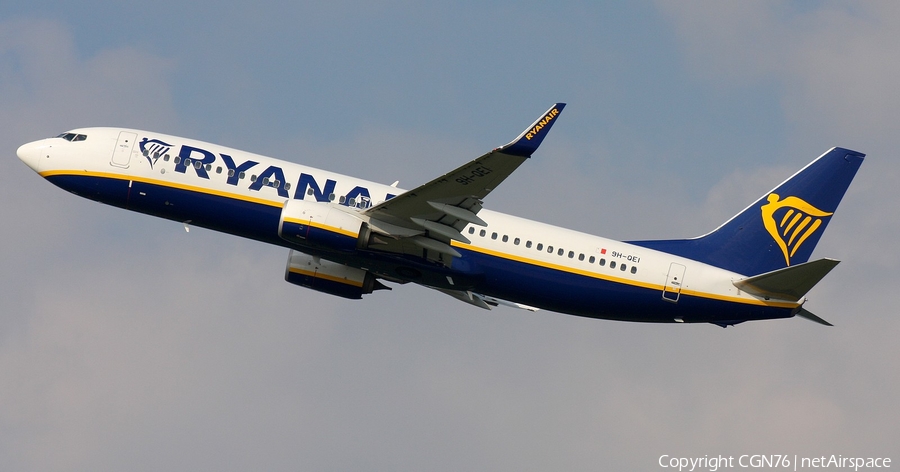 Malta Air (Ryanair) Boeing 737-8AS (9H-QEI) | Photo 451809