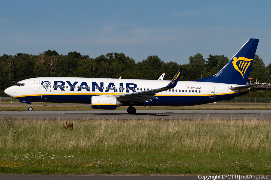 Malta Air (Ryanair) Boeing 737-8AS (9H-QEJ) | Photo 396911