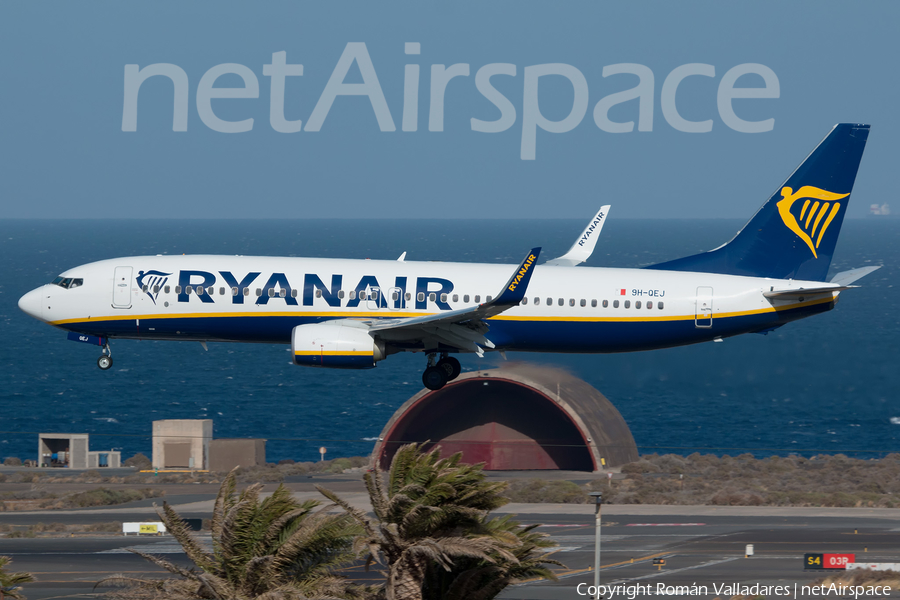 Malta Air (Ryanair) Boeing 737-8AS (9H-QEJ) | Photo 455629
