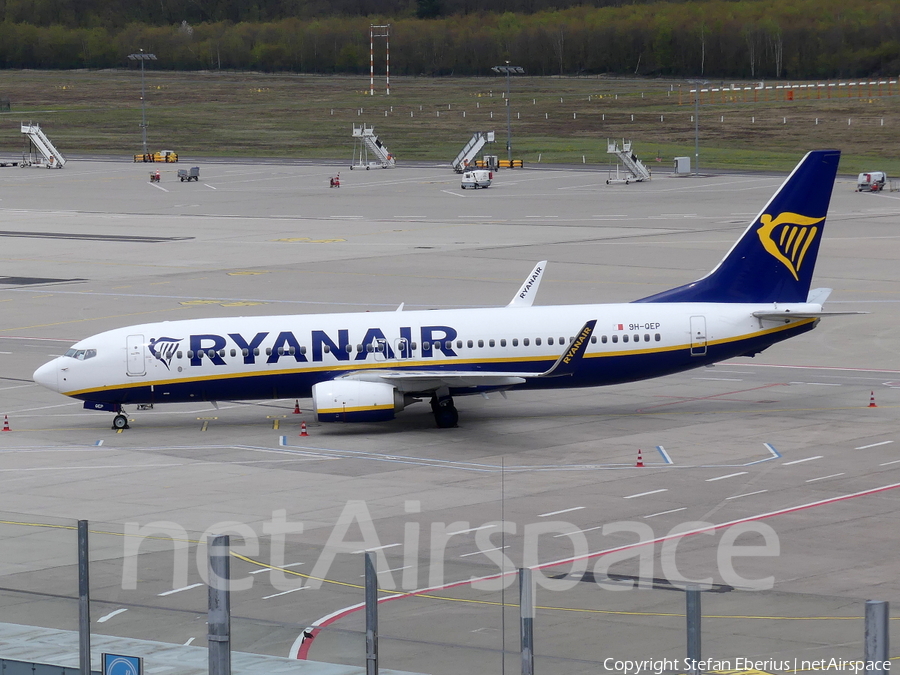 Malta Air (Ryanair) Boeing 737-8AS (9H-QEP) | Photo 446210