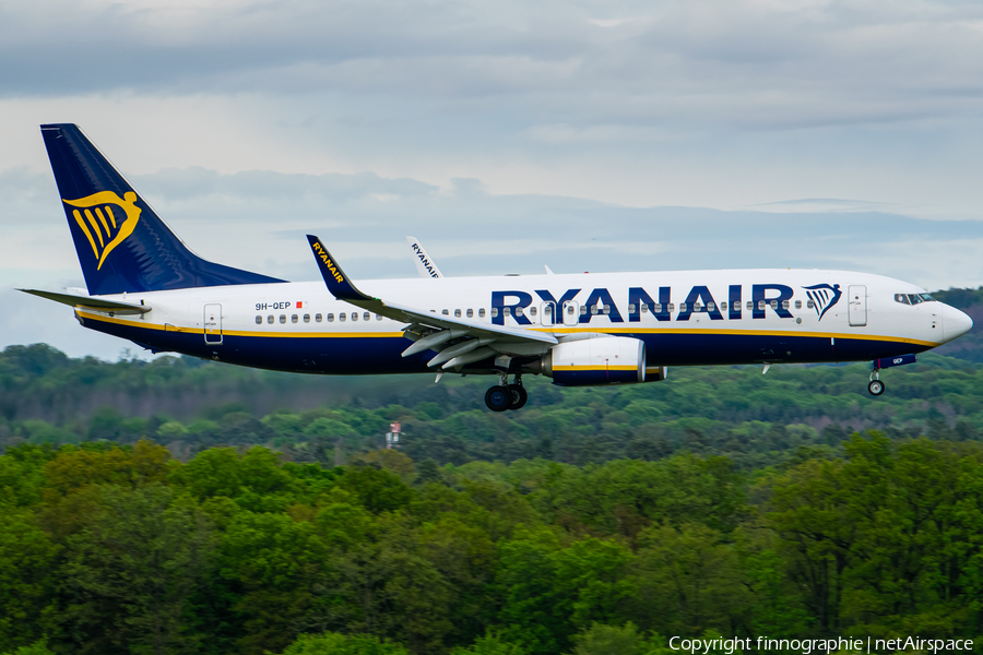 Malta Air (Ryanair) Boeing 737-8AS (9H-QEP) | Photo 447732