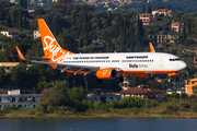SkyUp Airlines Europe Boeing 737-8KN (9H-SAU) at  Corfu - International, Greece