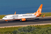 SkyUp Airlines Europe Boeing 737-8KN (9H-SAU) at  Corfu - International, Greece