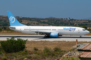 Bluebird Airways Boeing 737-85F (9H-SHO) at  Kos - International, Greece