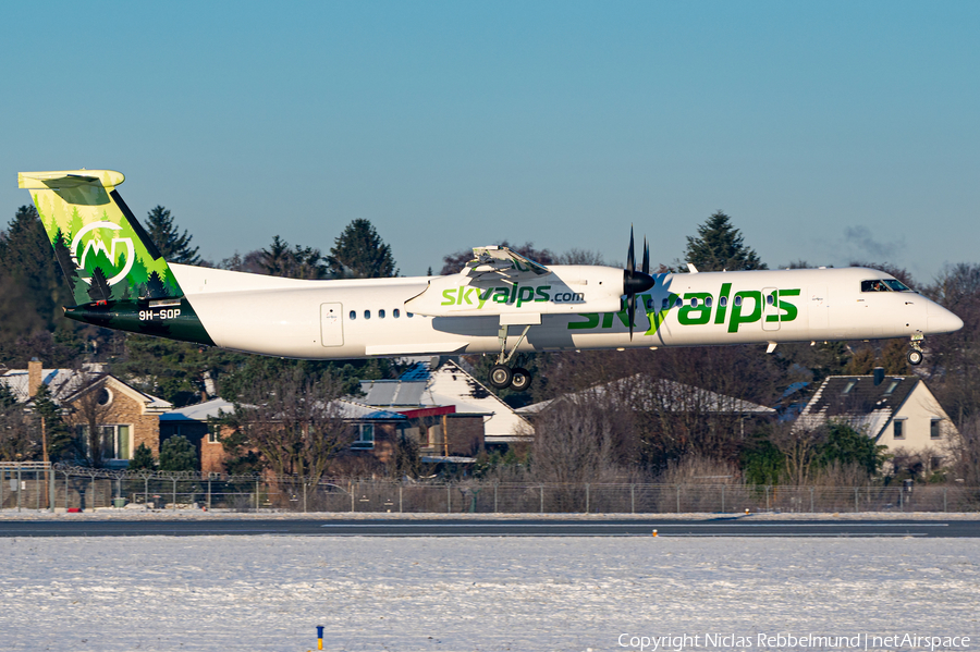 SkyAlps Bombardier DHC-8-402Q (9H-SOP) | Photo 605790