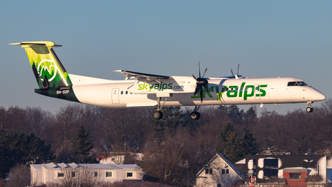 SkyAlps Bombardier DHC-8-402Q (9H-SOP) at  Hamburg - Fuhlsbuettel (Helmut Schmidt), Germany