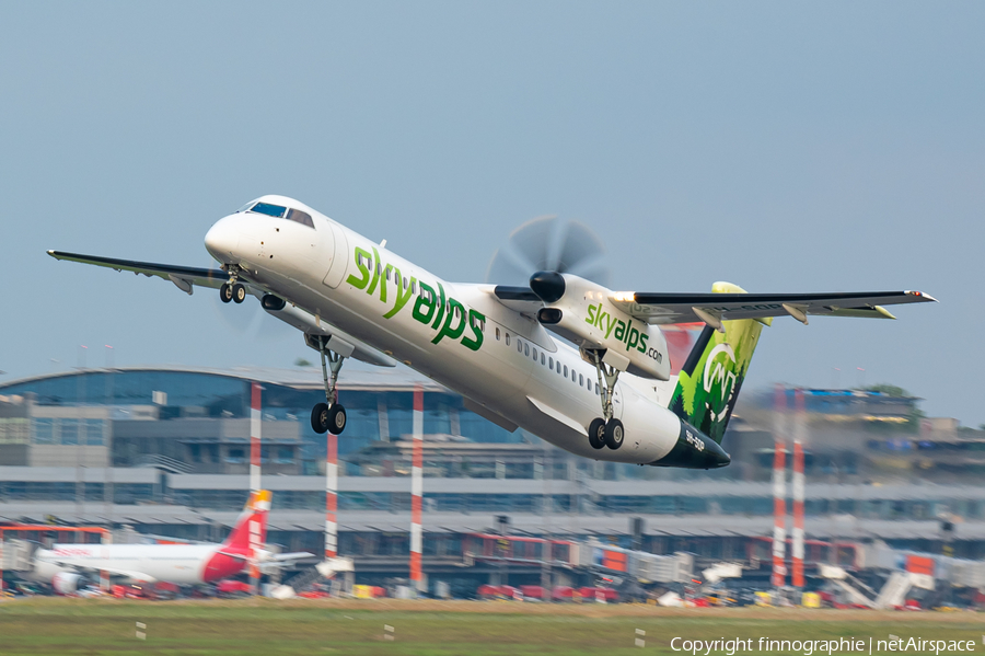SkyAlps Bombardier DHC-8-402Q (9H-SOP) | Photo 628740