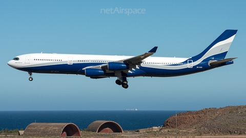 Hi Fly Malta Airbus A340-313X (9H-SUN) at  Gran Canaria, Spain