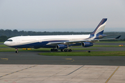 Hi Fly Malta Airbus A340-313X (9H-SUN) at  Paderborn - Lippstadt (Heinz Nixdorf), Germany
