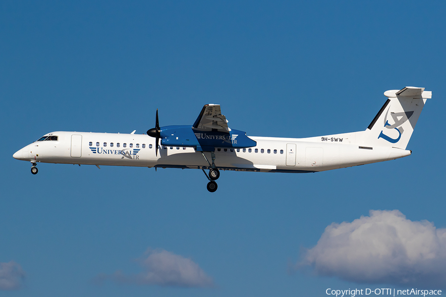 Universal Air Bombardier DHC-8-402Q (9H-SWW) | Photo 680518
