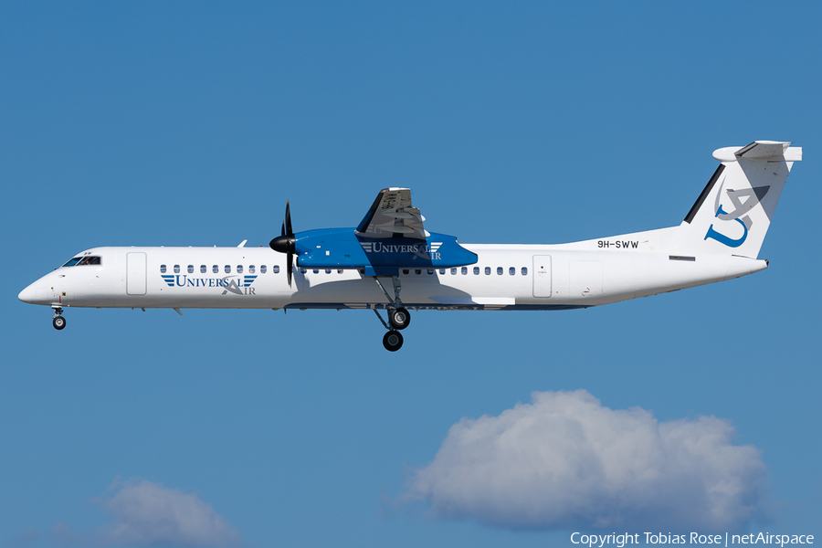 Universal Air Bombardier DHC-8-402Q (9H-SWW) | Photo 681122