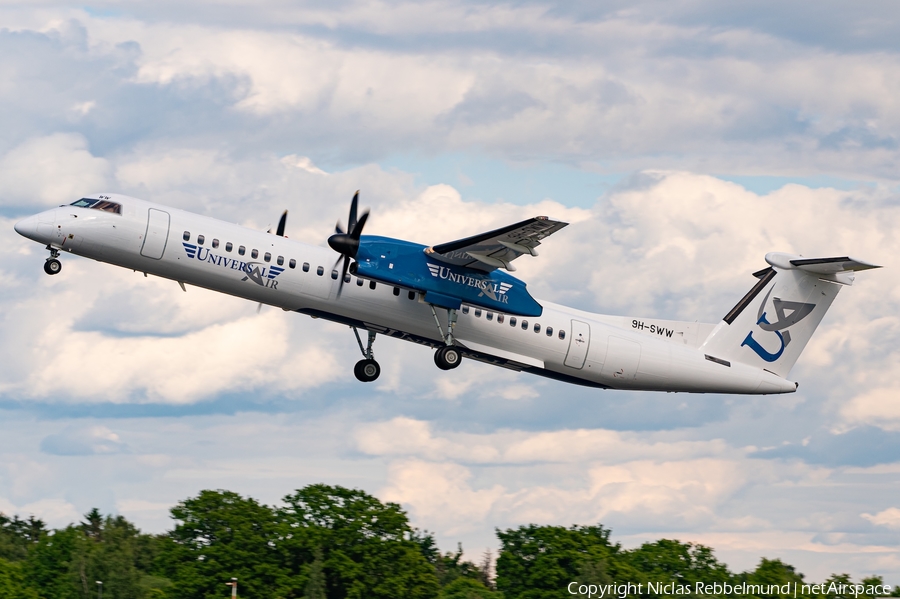Universal Air Bombardier DHC-8-402Q (9H-SWW) | Photo 681219