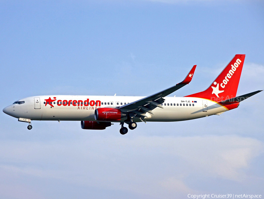 Corendon Airlines Europe Boeing 737-86N (9H-TJC) | Photo 353939