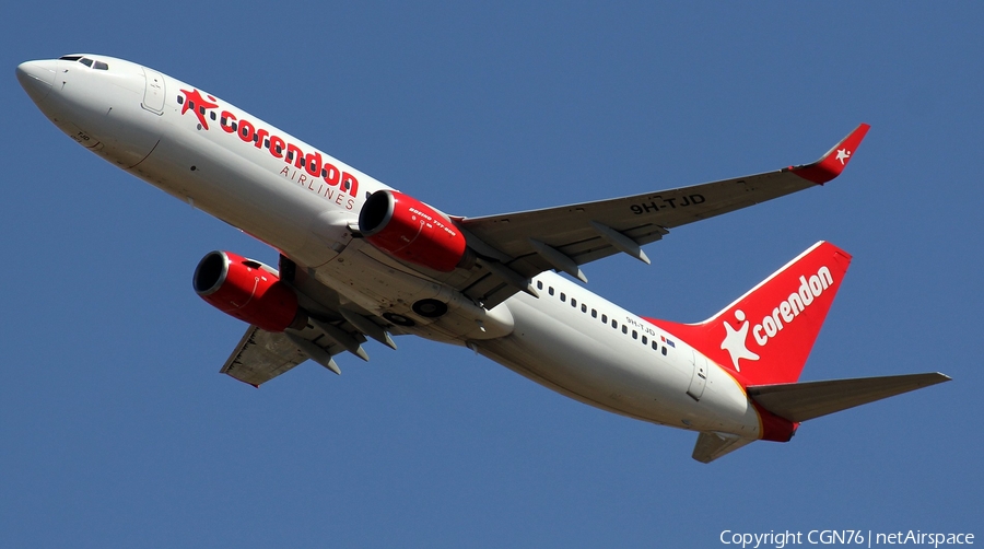 Corendon Airlines Europe Boeing 737-84P (9H-TJD) | Photo 507713