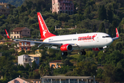 Corendon Airlines Europe Boeing 737-85R (9H-TJE) at  Corfu - International, Greece