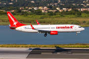 Corendon Airlines Europe Boeing 737-85R (9H-TJE) at  Corfu - International, Greece