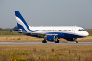 Hi Fly Malta Airbus A319-112 (9H-TLS) at  Hamburg - Finkenwerder, Germany