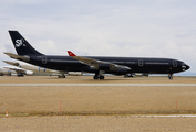 Hi Fly Malta Airbus A340-313 (9H-TQM) at  Teruel, Spain