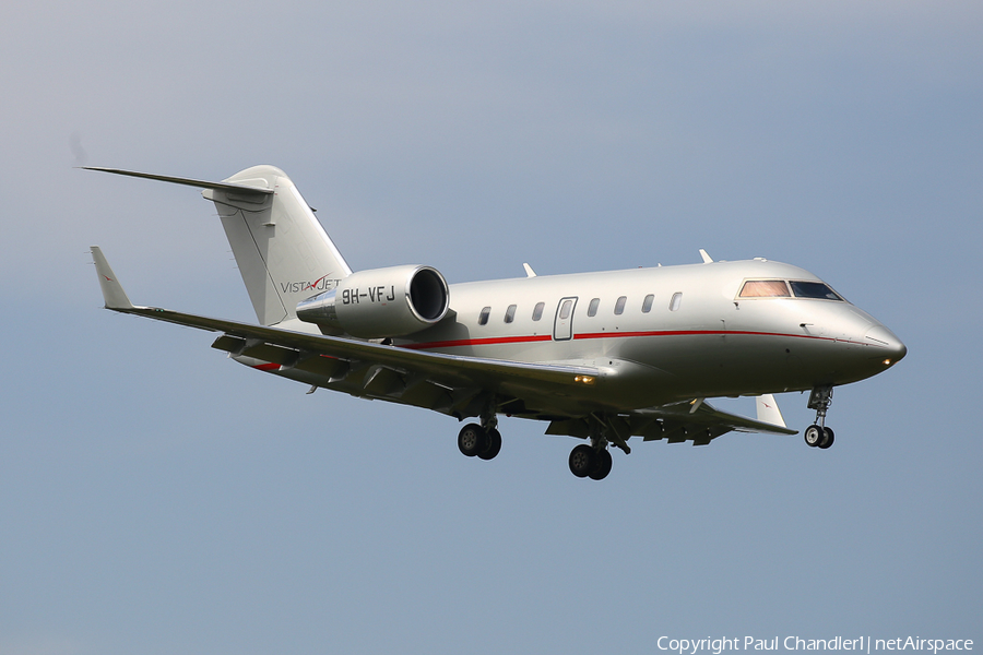 VistaJet Bombardier CL-600-2B16 Challenger 605 (9H-VFJ) | Photo 247327