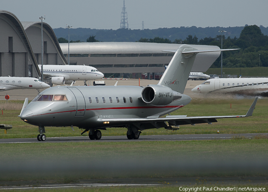 VistaJet Bombardier CL-600-2B16 Challenger 605 (9H-VFJ) | Photo 112443