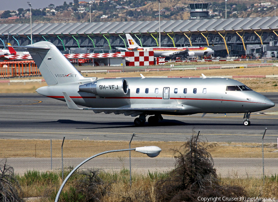 VistaJet Bombardier CL-600-2B16 Challenger 605 (9H-VFJ) | Photo 186071