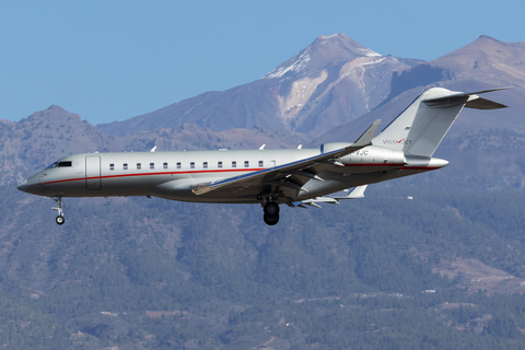 VistaJet Bombardier BD-700-1A10 Global 6000 (9H-VJC) at  Tenerife Sur - Reina Sofia, Spain