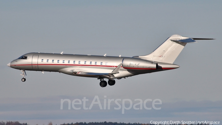 VistaJet Bombardier BD-700-1A10 Global 6000 (9H-VJF) | Photo 213354