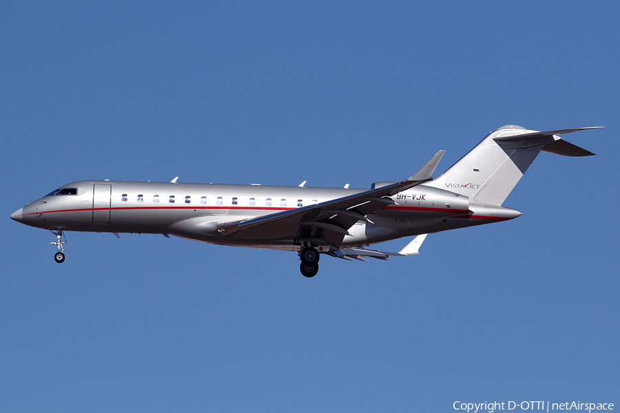 VistaJet Bombardier BD-700-1A10 Global 6000 (9H-VJK) | Photo 540732