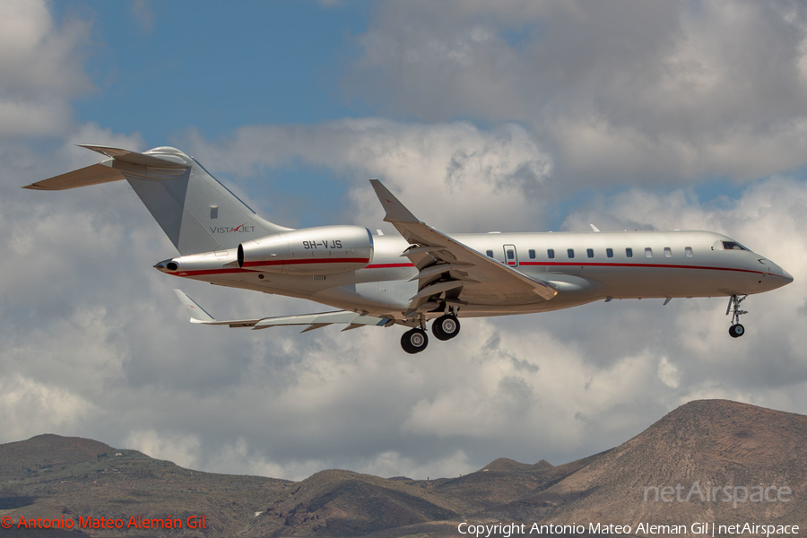 VistaJet Bombardier BD-700-1A10 Global 6000 (9H-VJS) | Photo 680243