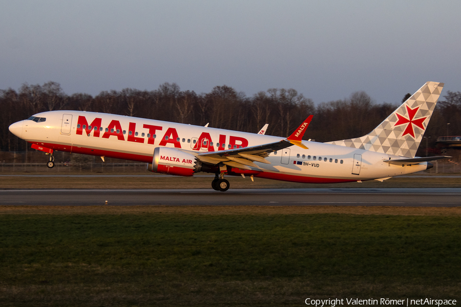 Malta Air Boeing 737-8-200 (9H-VUD) | Photo 500638